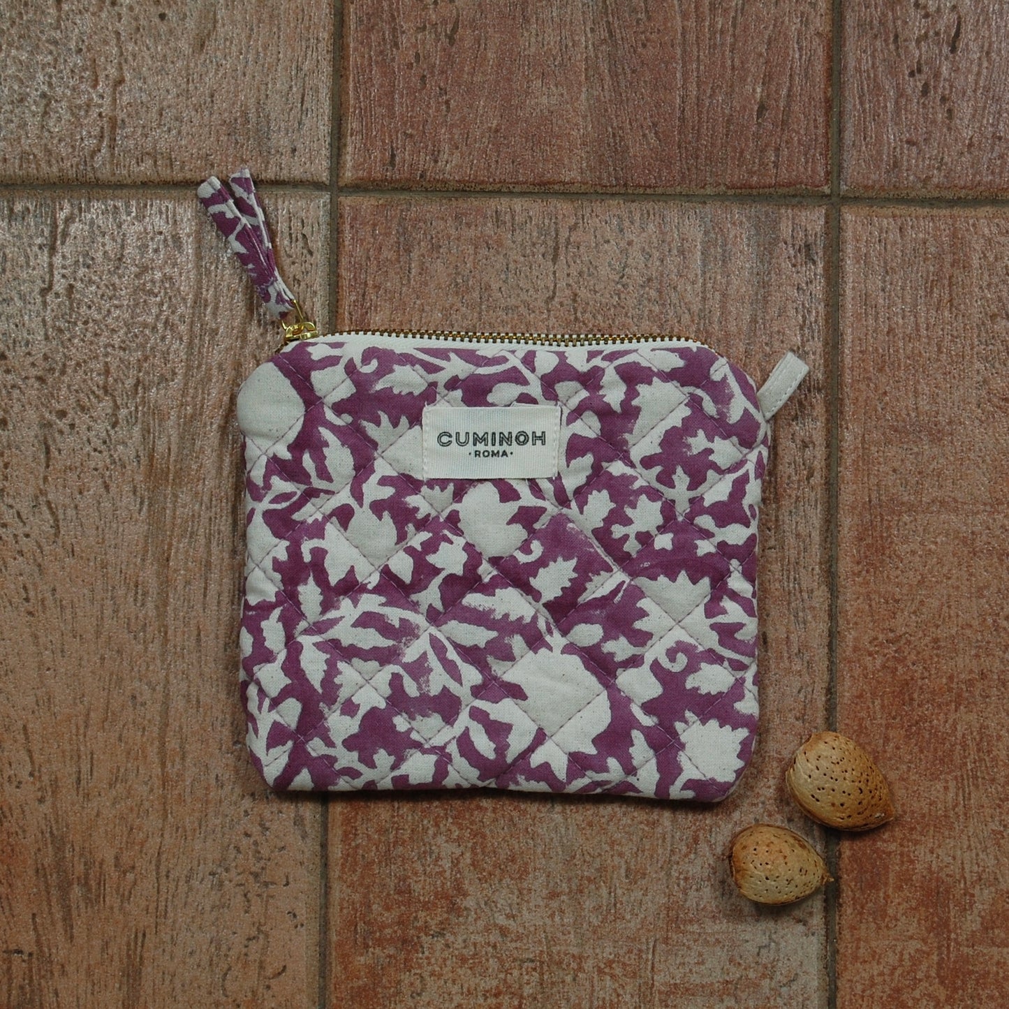 MINI POUCH - PURPLE LILY
