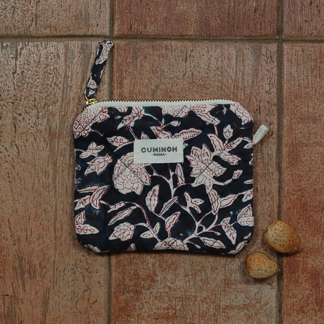 MINI POUCH - MIDNUGHT DAFFODILS