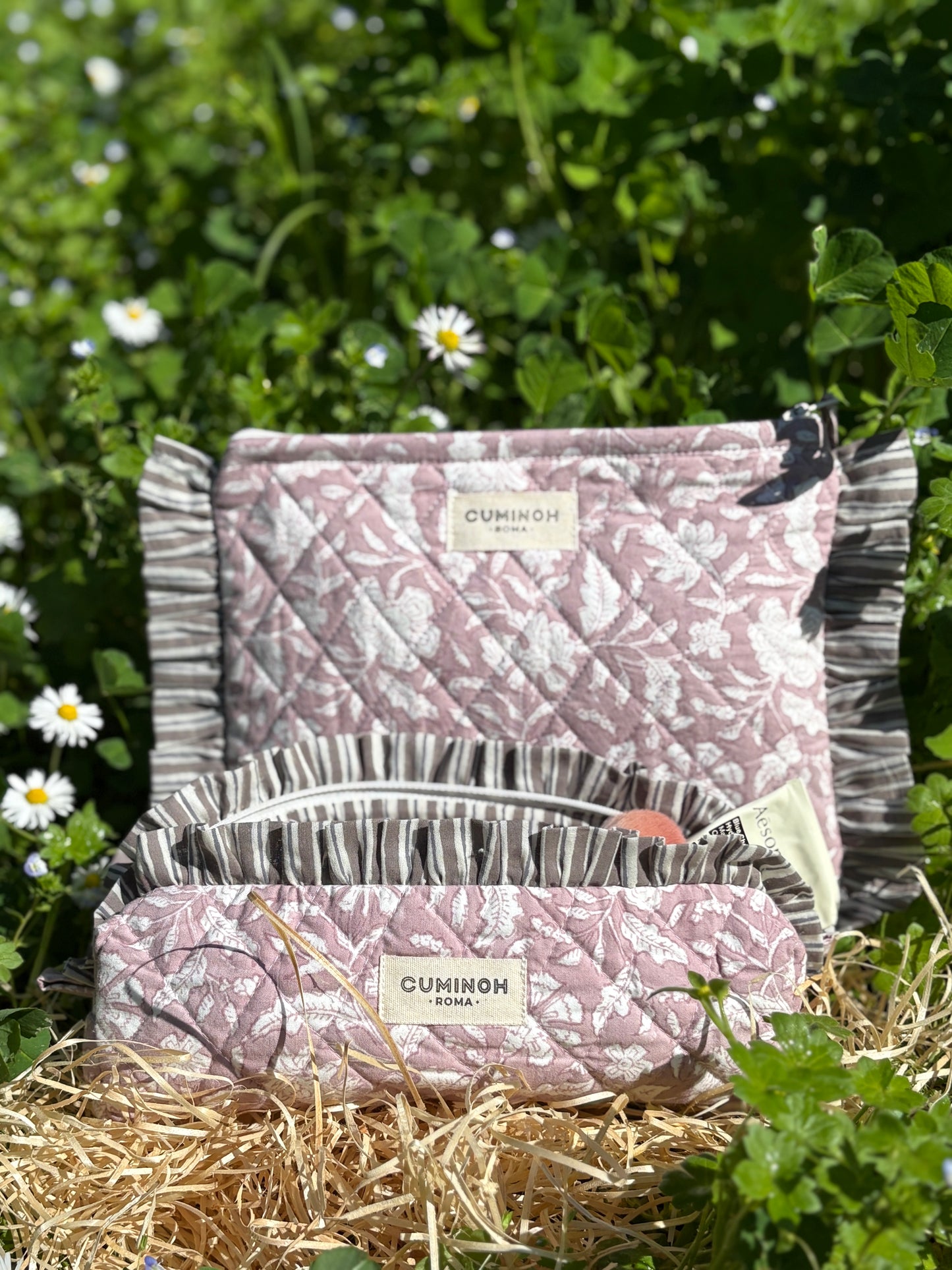 ROUCHES POUCH - LILAC SKY