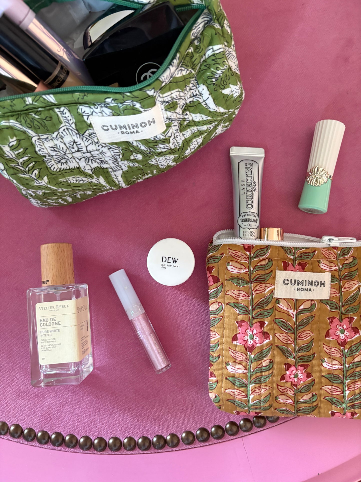 BEAUTY CASE - GREEN FOREST