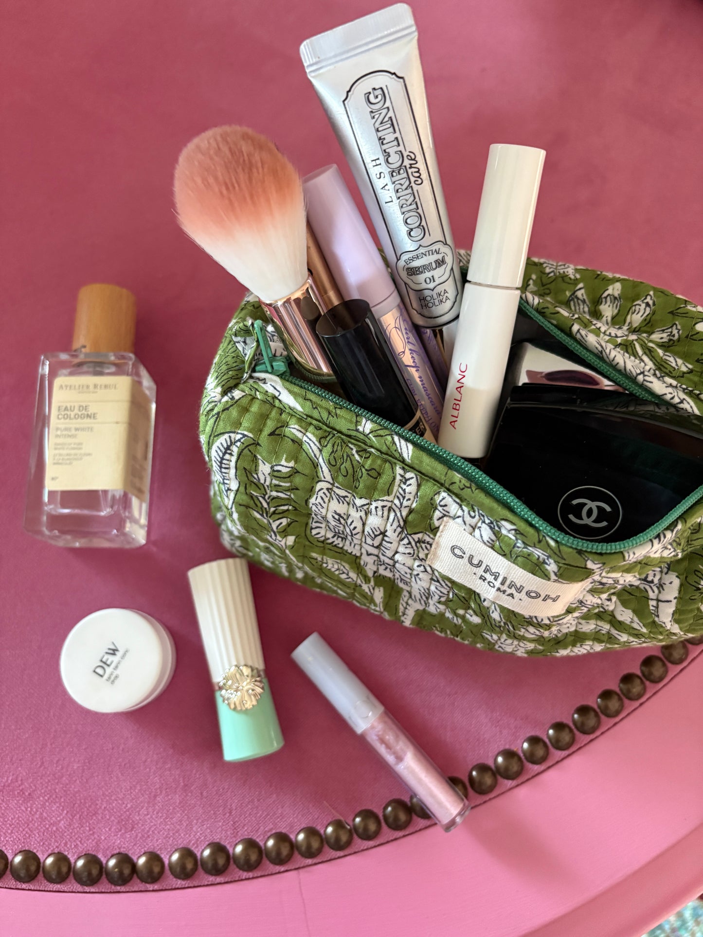 BEAUTY CASE - GREEN FOREST