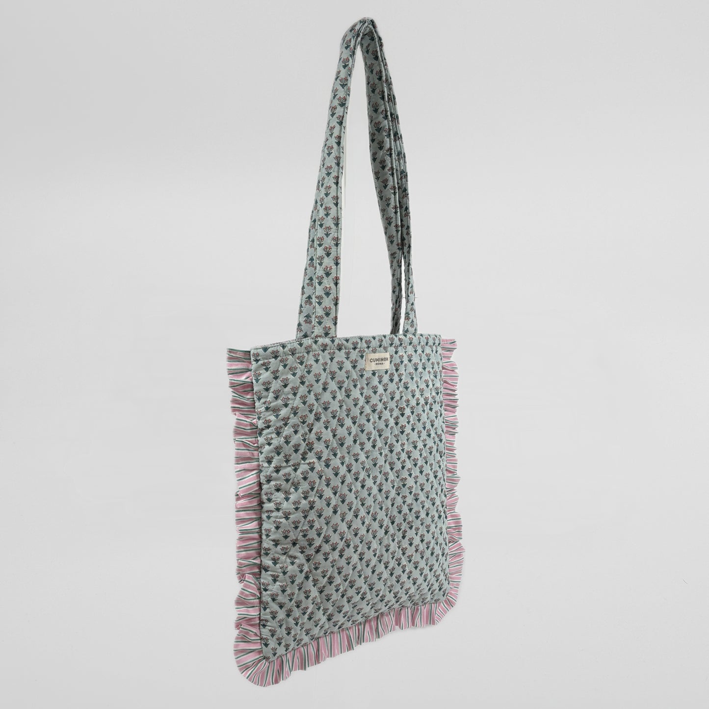 SHOPPING BAG FRILL - LITTLE STANDING BABY TULIPS
