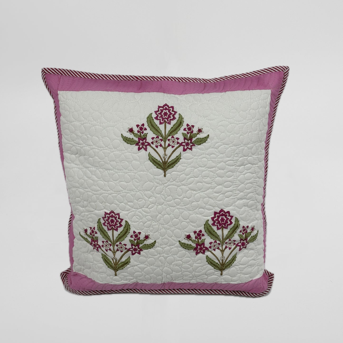 CUSCINO TRAPUNTATO - PINK