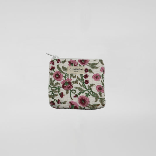 MINI POUCH - PINK BLOOMING JOY