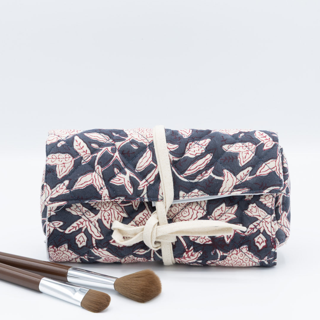 ROLL-UP CASE - MIDNIGHT DAFFODILS
