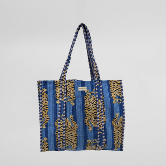 SHOPPING BIG BAG - BENGALI BLUE