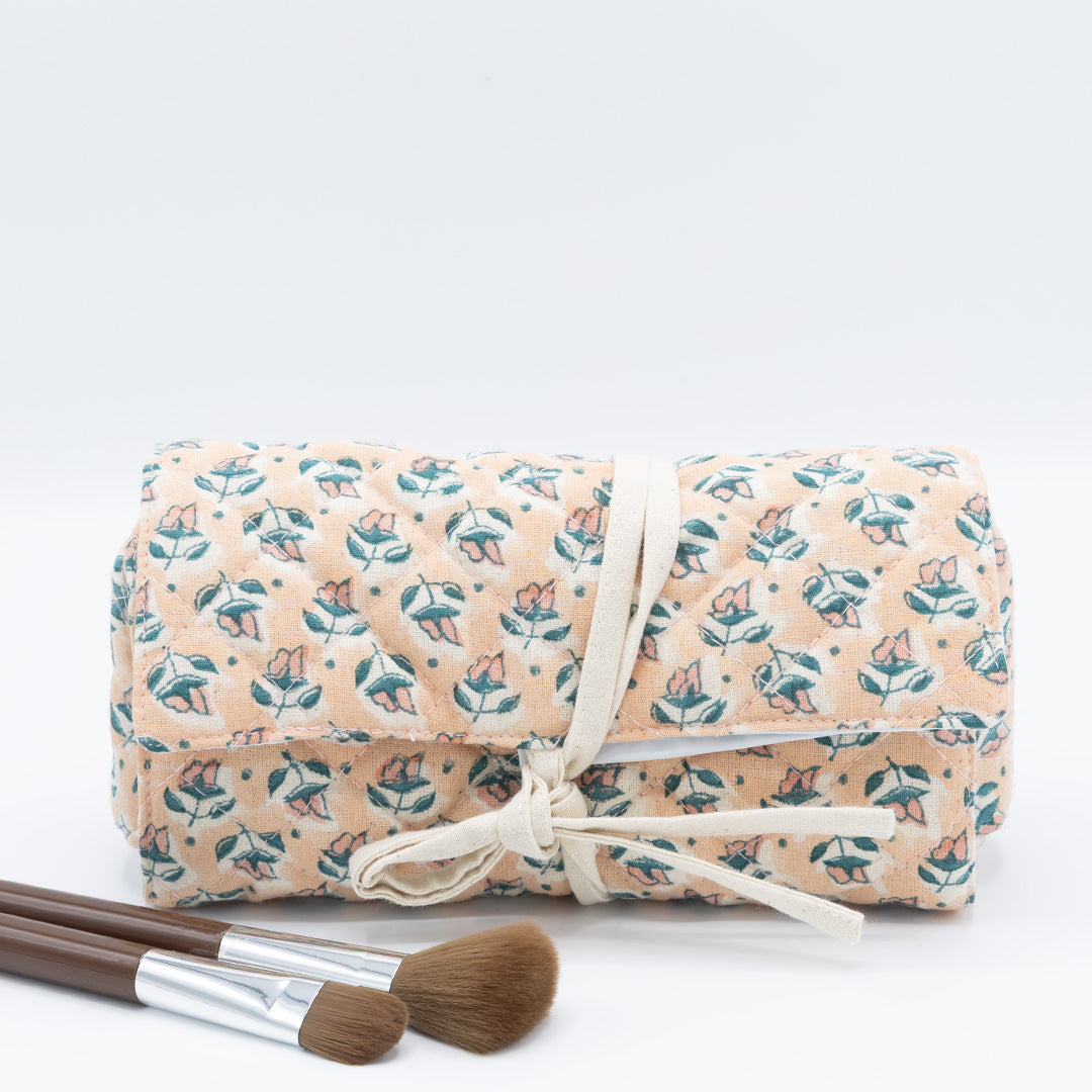 ROLL-UP PENCIL CASE - PINK BABY