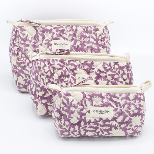 BEAUTY CASE - PURPLE LILY