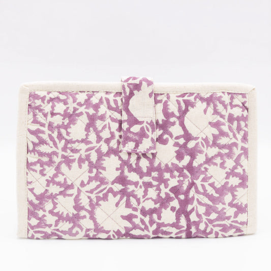FLAT ORGANIZER -  PURPLE LILY