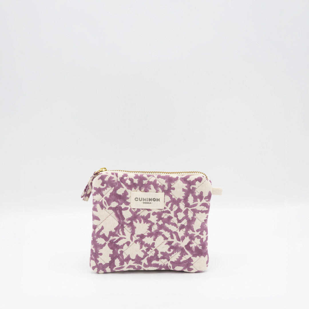 MINI POUCH - PURPLE LILY