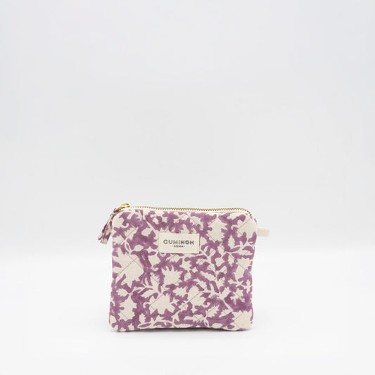 MINI POUCH - PURPLE LILY
