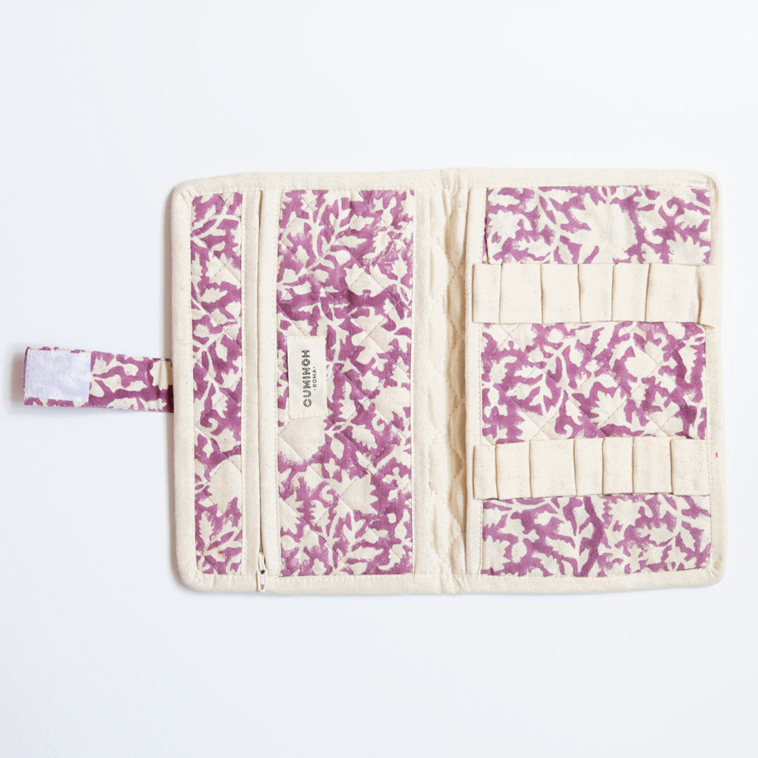 FLAT ORGANIZER - PURPLE LILY