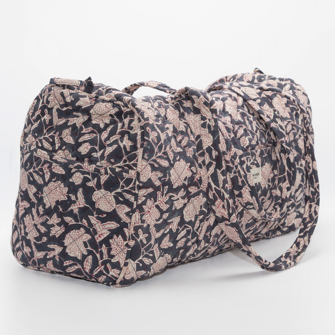 WEEKEND BAG - MIDNIGHT DAFFODILS