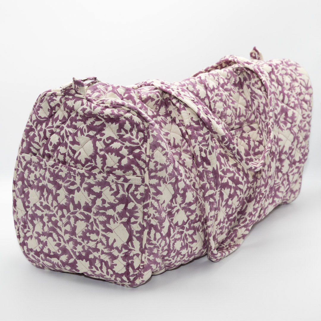 WEEKEND BAG - PURPLE LILY